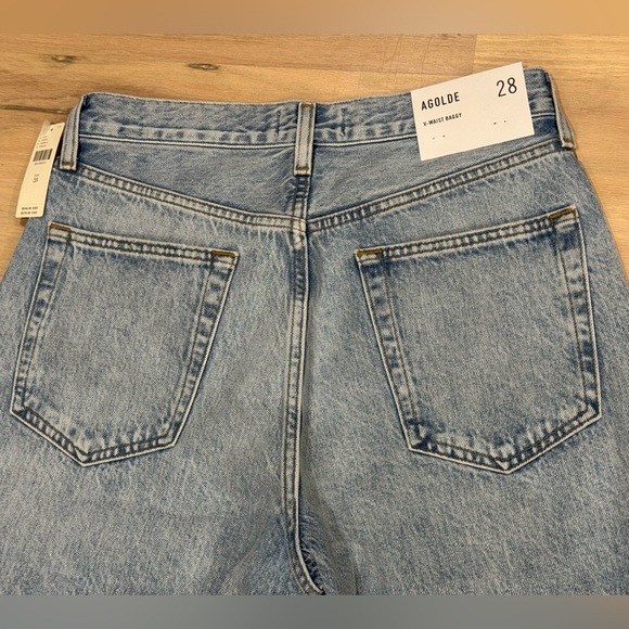 NEW AGOLDE 28 V-Waist High-Rise Straight Baggy Jeans Anthropologie
Faded Denim - Picture 15 of 15